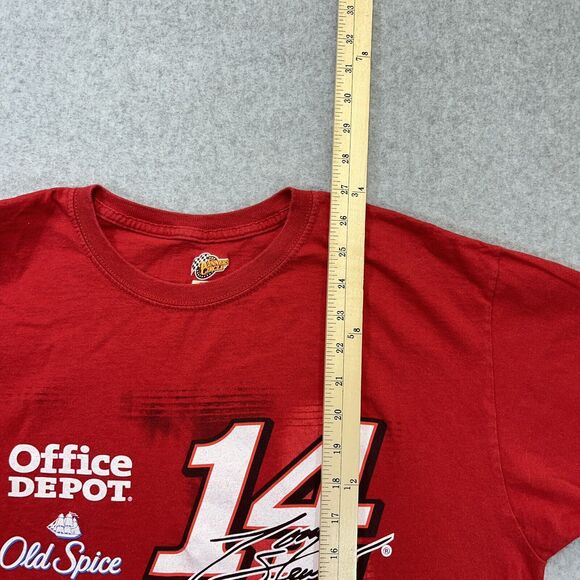 Tony Stewart Nascar Winners Circle Mens Large L Red Racing Graphic Tee READ - Picture 8 of 9